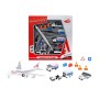 Ігровий набір Dickie Toys Аеропорт, 3 машинки,1 літак, 13 аксесуарів (3743001)