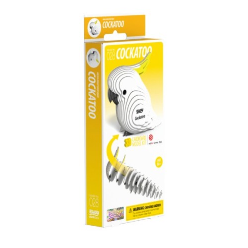 Пазл Eugy 3D Зоопарк Папуга Какаду (XEG-028)