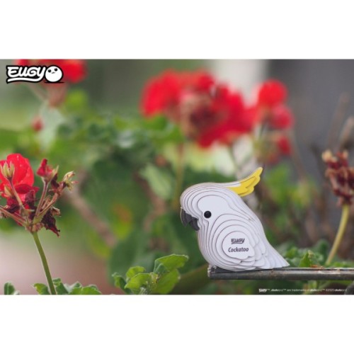 Пазл Eugy 3D Зоопарк Папуга Какаду (XEG-028)