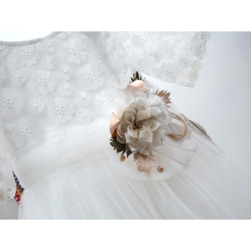 Плаття дитяче Tivido святкове (1956-140G-cream)