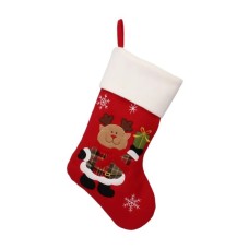 Прикраса декоративна Chomik шкарпетка новорічна 45 см, червона (5900779830295_2)