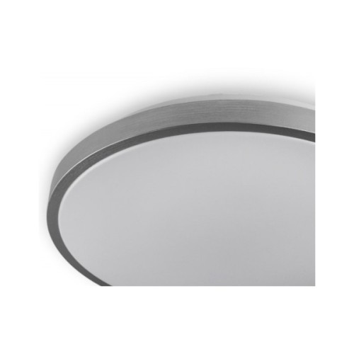 Світильник Vestum RING матовий 30W 395*60мм 4000К срібний (VS-90070)