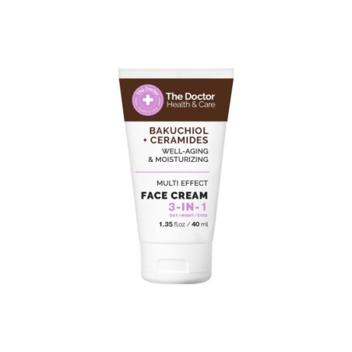 Крем для обличчя The Doctor Health & Care Bakuchiol + Ceramides Face Cream 3в1 40 мл (5901845509343)