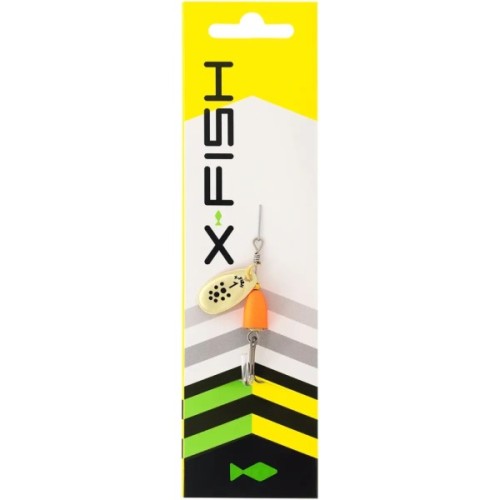 Блешня X-Fish Wolf 4g 1 Gold fire red (1917.05.54)