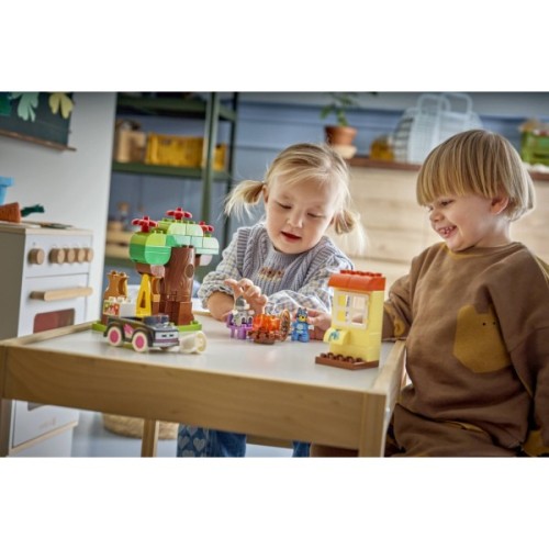 Конструктор LEGO DUPLO «Піцерія» з Мафіном та Блуї (10469)