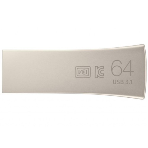 USB флеш накопичувач Samsung 64GB Bar Plus Silver USB 3.1 (MUF-64BE3/APC)
