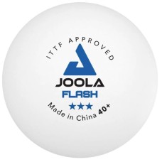 М'ячик для настільного теніса Joola Flash 40+ White ITTF 3 шт (40042) (932154)