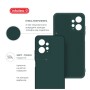 Чохол до мобільного телефона Intaleo Silicone Xiaomi Redmi Note 12 Dark Green (1283126600982)