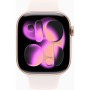 Смарт-годинник Apple Watch Series 11 GPS 46mm Rose Gold Aluminium Case with Light Blush Sport Band - S/M (MEV64RK/A)