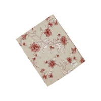 Серветка на стіл Прованс Квіти бордо Господиня 35х45 см (4823093451834)