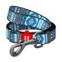 Повідець для собак WAUDOG Nylon "Етно синій" регульований S (5361)
