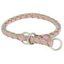 Нашийник для тварин Trixie Cavo напівзашморг XS–S 25–31 см d 12 мм рожево-пісочний (4053032678002)