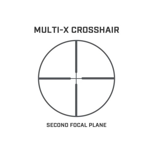 Оптичний приціл Bushnell Prime 3-12x40 Multi-Turret сітка Multi-X без підсвічування (RP3120BS3)