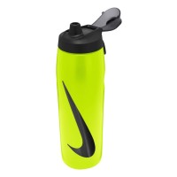 Пляшка для води Nike Refuel Bottle Locking Lid 32 OZ лимонний, чорний 946 мл N.100.7670.705.32 (887791745163)