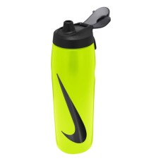 Пляшка для води Nike Refuel Bottle Locking Lid 32 OZ лимонний, чорний 946 мл N.100.7670.705.32 (887791745163)