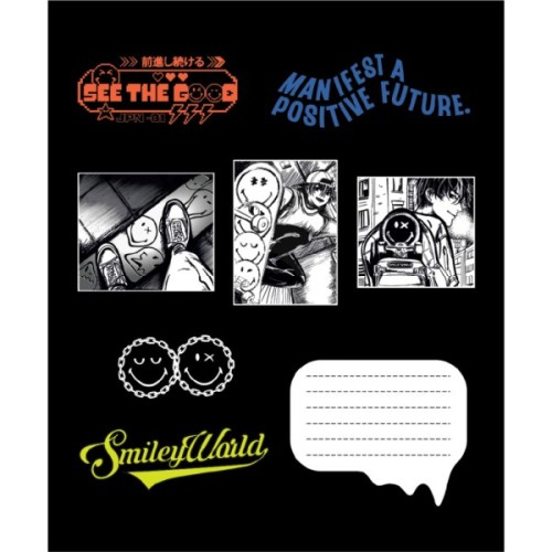 Зошит Yes Smiley World Anime А5 60 аркушів клітинка (767656)