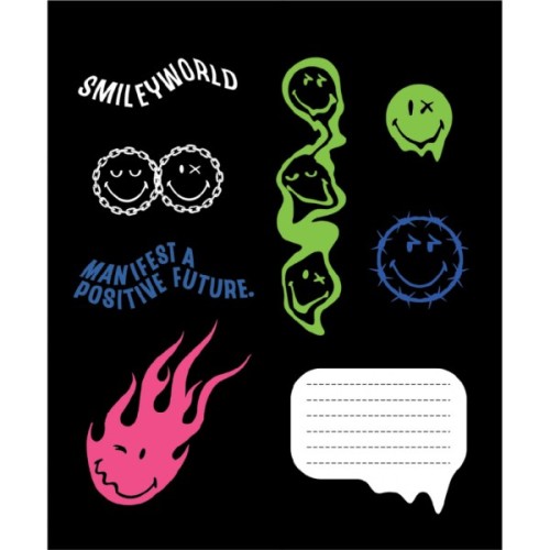 Зошит Yes Smiley World Anime А5 60 аркушів клітинка (767656)