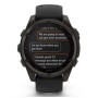 Смарт-годинник Garmin fenix 8 47mm,Saph Solar,CrbnGry Ti/Blk,Blk/PblGryBnd (010-02906-11)