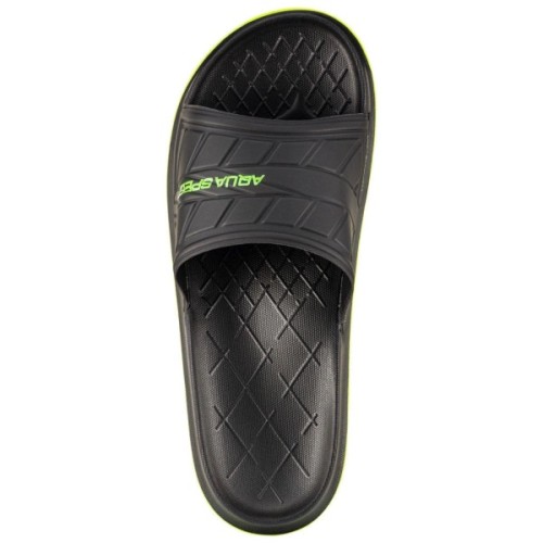 Шльопанці Aqua Speed Aspen 534-07 чорний, жовтий 42 (5908217684868)