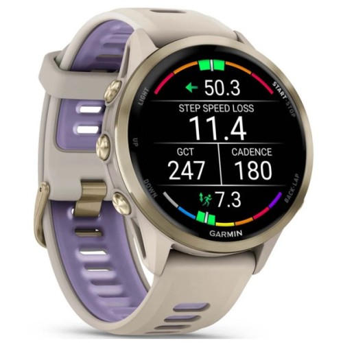 Смарт-годинник Garmin Forerunner 970, French Gray/Indigo, GPS (010-02969-12)