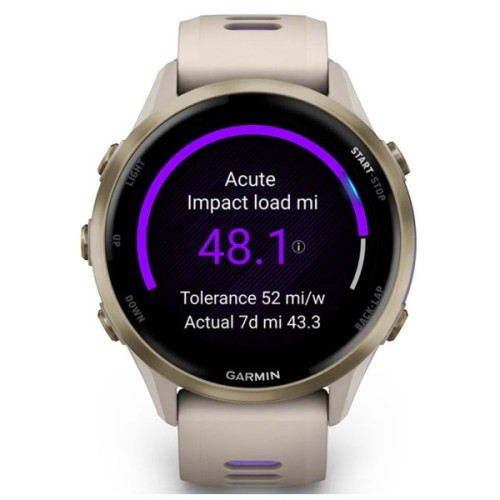 Смарт-годинник Garmin Forerunner 970, French Gray/Indigo, GPS (010-02969-12)