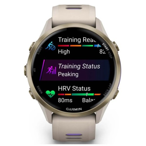 Смарт-годинник Garmin Forerunner 970, French Gray/Indigo, GPS (010-02969-12)