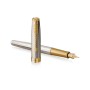 Ручка пір'яна Parker SONNET 17 Silver Mistral GT  FP18 F (88 611)