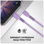 Дата кабель USB-C to Lightning 1.0m AR88 3A Purple Armorstandart (ARM65290)