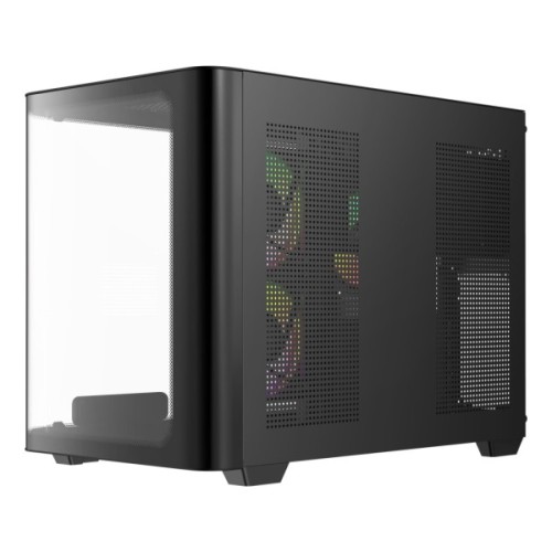 Корпус для ПК OCYPUS IOTA C50 BK CURVE ARGB DIGITAL (OTA-C50-BKD300CD-GL)