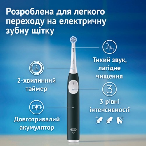 Електрична зубна щітка Oral-B Series 2 iOS2.1C9.0 Green (8700216611848)