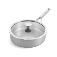 Сотейник KitchenAid MSS з кришкою 24 см, 3,1 л (CC003251-001)