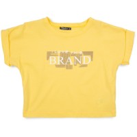 Футболка дитяча Blueland с коротким рукавом (3512-152G-yellow)