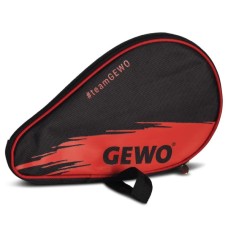 Чохол для ракетки Gewo Round Cover Wave з відділенням для м'ячів Black/Red (109679130) (931256)