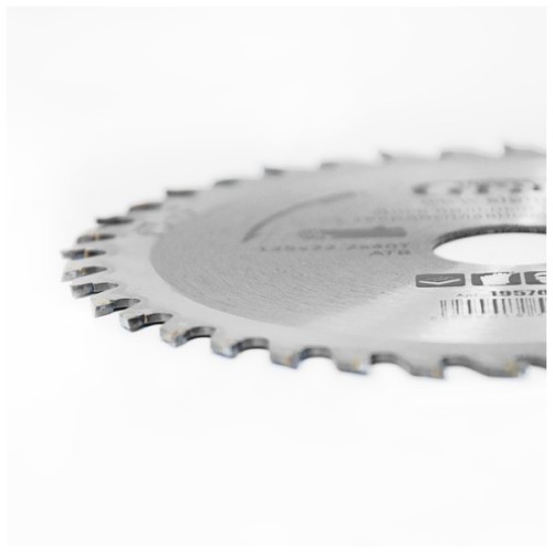 Диск пильний Grad по дереву з твердосплавними напайками Ø125×22.2×40Т, 10000об/хв GRAD (1957045) (1957045)