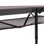 Туристичний стіл Bo-Camp Woodbine 150 x 80 см Коричневий (1404230) (DAS301532)