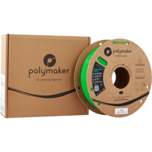 Пластик для 3D-принтера Polymaker PETG 1,75mm 1kg GREEN (PB05011)