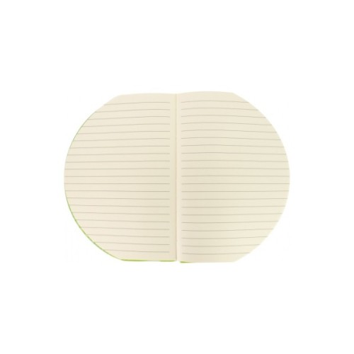 Блокнот Maxi PU фігурний В6, 80 аркушів, кремовий папір, лінія (MX26265)