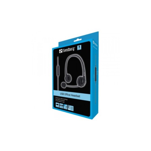 Навушники Sandberg Office USB Black (126-12)