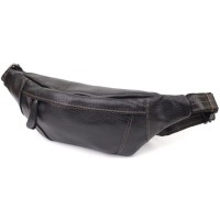 Сумка Shvigel З натуральної шкіри Чорна (23127)