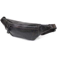 Сумка Shvigel З натуральної шкіри Чорна (23127)