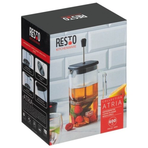 Френч-прес Resto Atria квадратний 600 мл (90503)