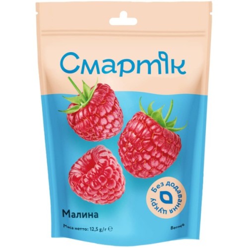 Сухофрукти Смартік Малина сублімована ціла 12.5 г (1600070)