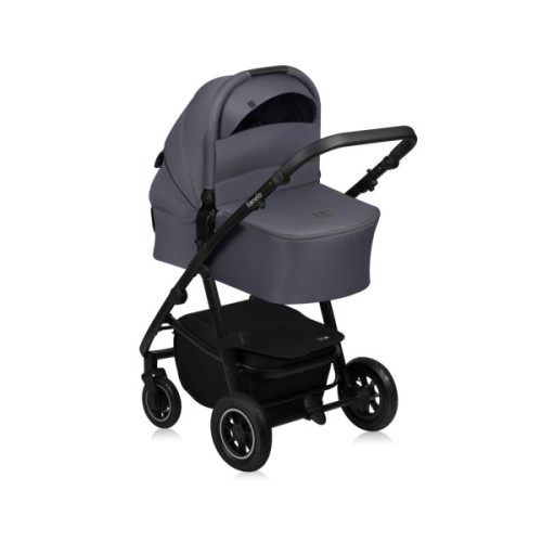 Коляска Lionelo 3 в 1 AMBER PLUS 3IN1 GREY GRAPHITE (LO-AMBER PLUS 3IN1 GREY GRAPHITE)