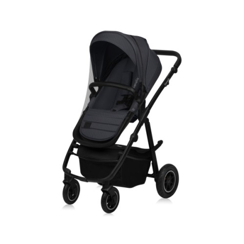 Коляска Lionelo 3 в 1 AMBER PLUS 3IN1 GREY GRAPHITE (LO-AMBER PLUS 3IN1 GREY GRAPHITE)