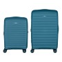 Набір валіз 2E Aero (M+S), сині (2E-SPP-AERO-SET2-TB)