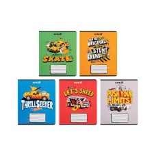 Зошит Kite Hot Wheels, 18 аркушів, клітинка (HW25-236)