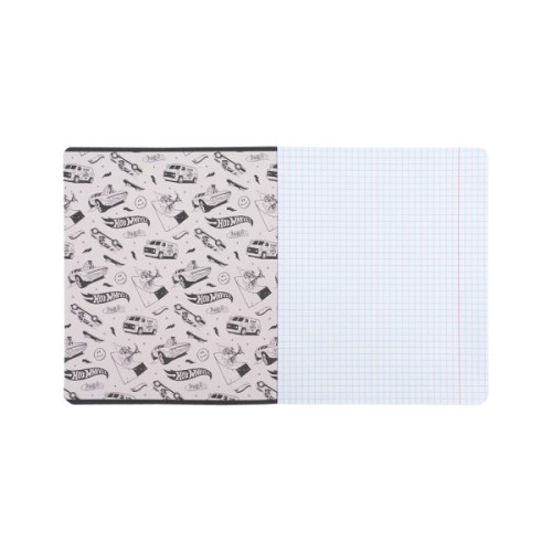 Зошит Kite Hot Wheels, 18 аркушів, клітинка (HW25-236)