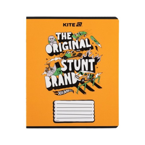 Зошит Kite Hot Wheels, 18 аркушів, клітинка (HW25-236)