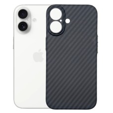 Чохол до мобільного телефона BeCover FIBRA Carbonite MagSafe Apple iPhone 17 Black (715406)