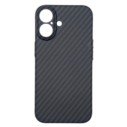 Чохол до мобільного телефона BeCover FIBRA Carbonite MagSafe Apple iPhone 17 Black (715406)